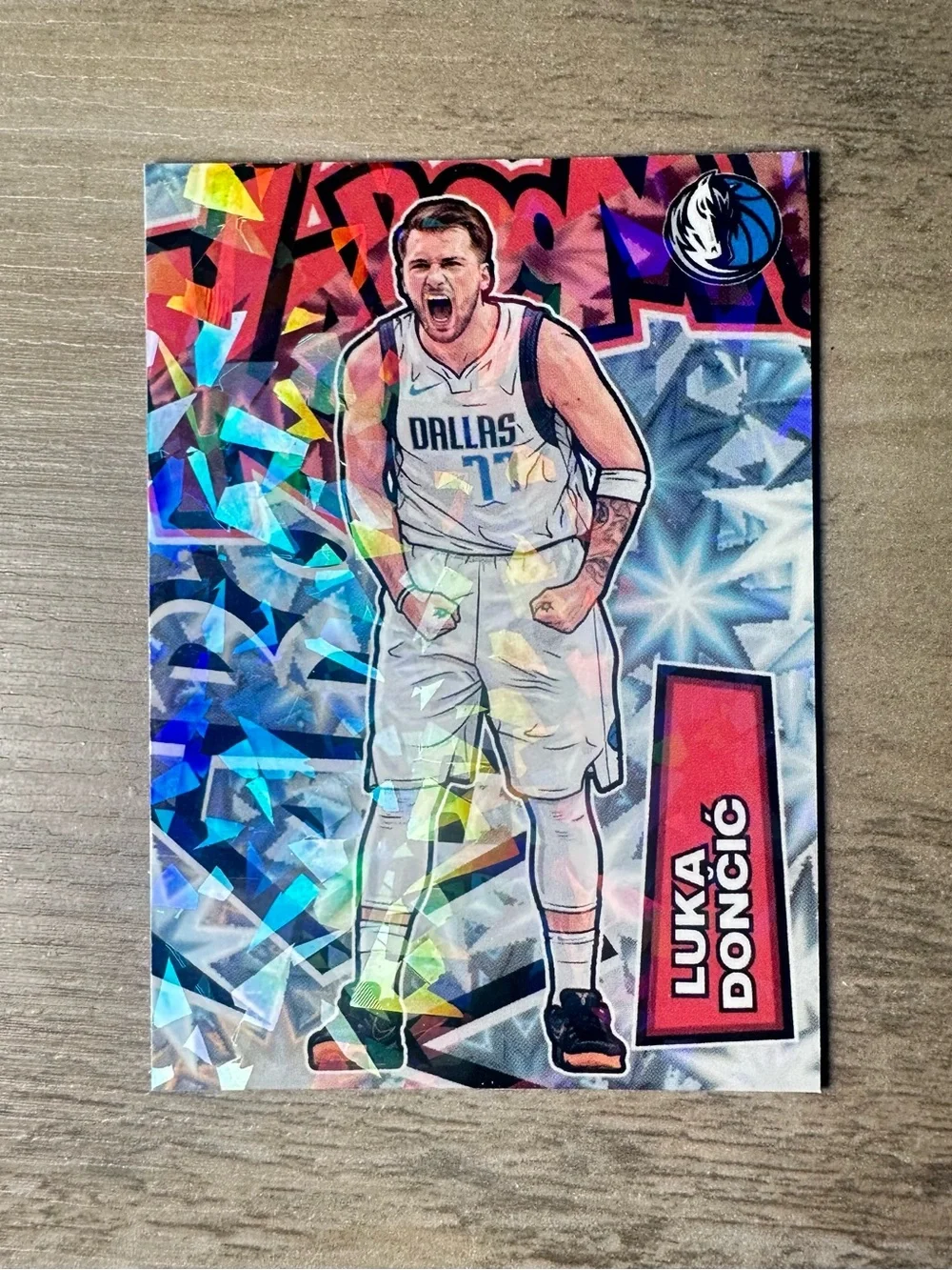Luka Doncic 2021/22 Panini Kaboom #1 Holo Novelty Basketball Card. Holo.